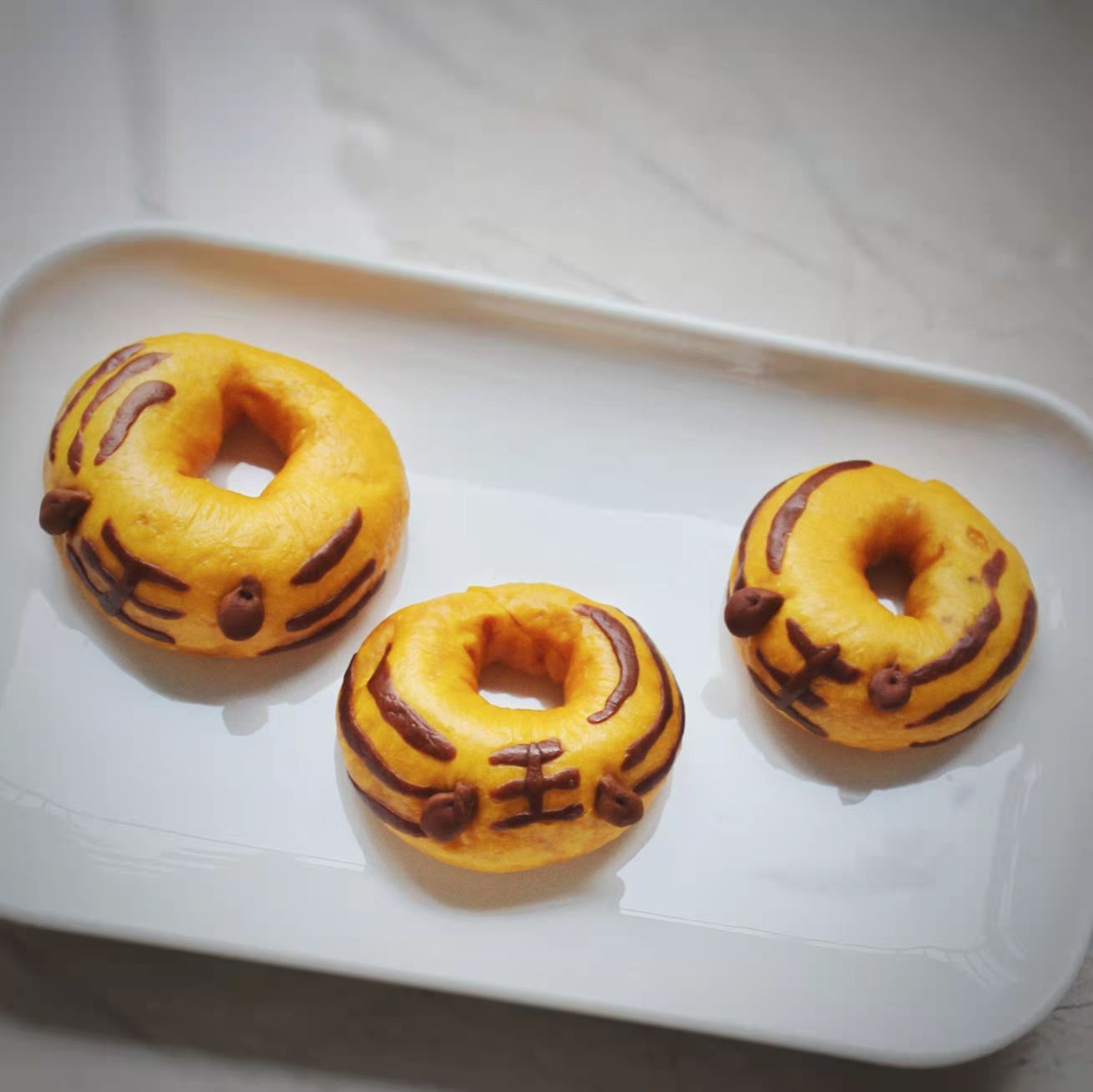 Tiger bagel by Kexin